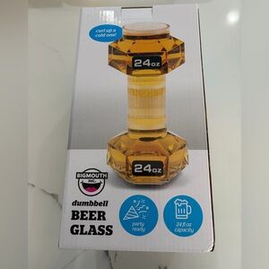 Big Mouth Inc. Dumbbell Beer Glass